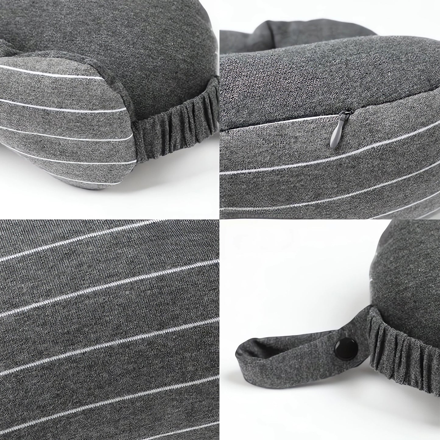 2-in-1 U Shaped Travel Pillow and Eye Mask