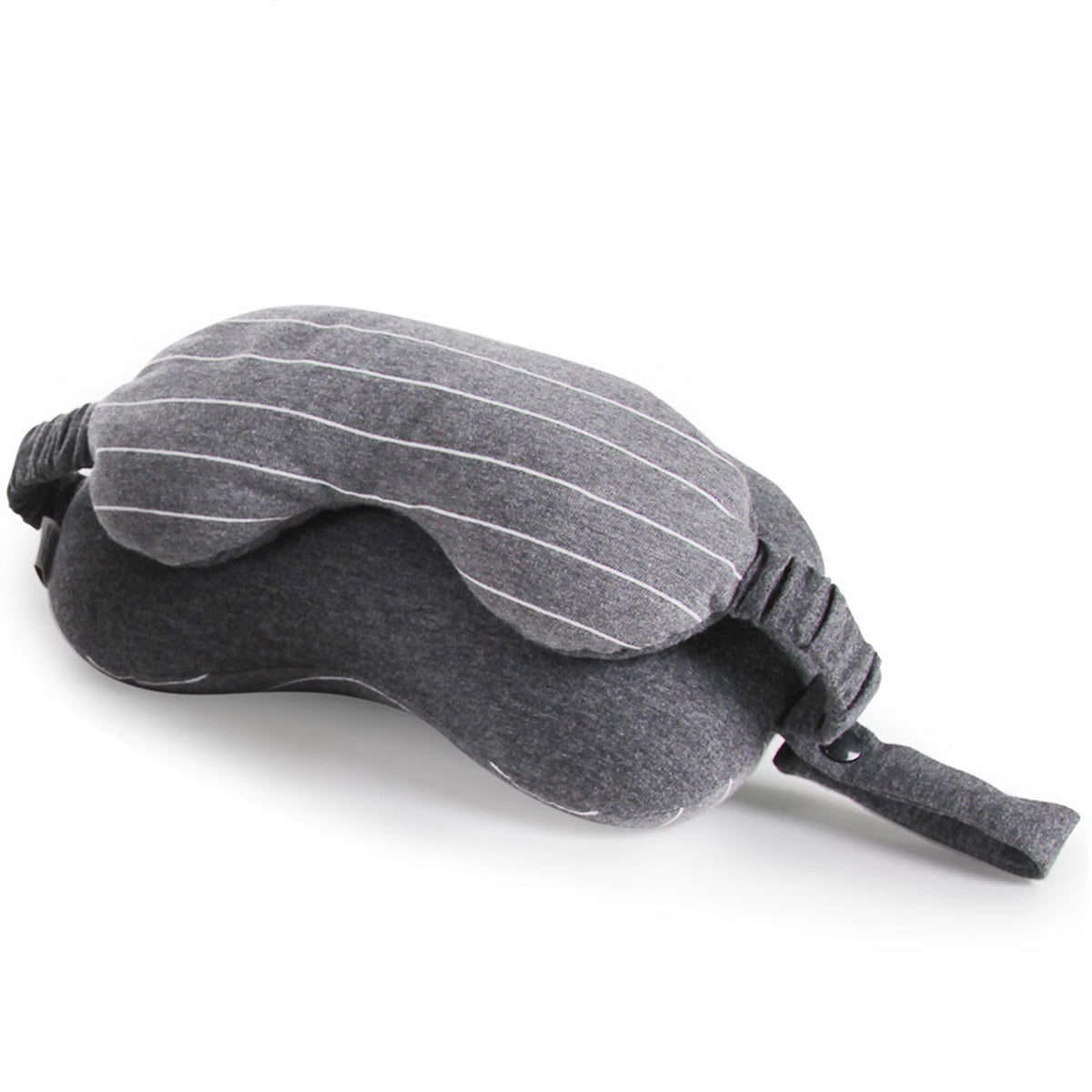2-in-1 U Shaped Travel Pillow and Eye Mask