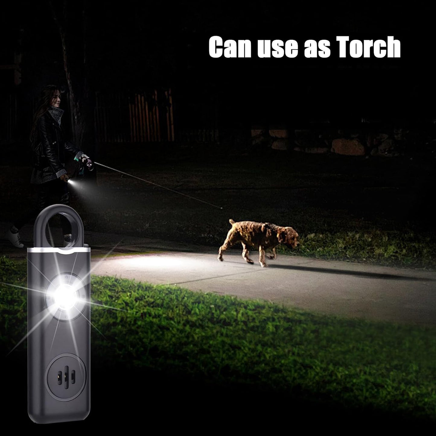 2In1 Multi-purpose Rechargeable Personal Safety Alarm