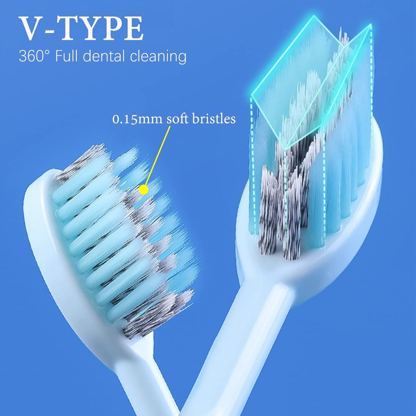3 in 1 Portable Folding Travel Toothbrush