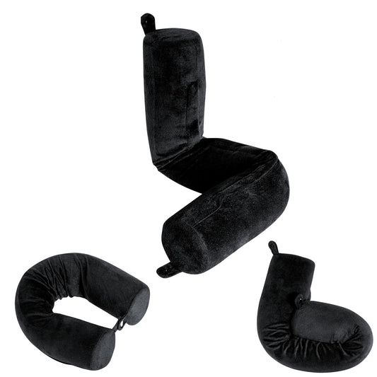 Multipurpose Free-Form Twist Memory Foam Travel Pillow