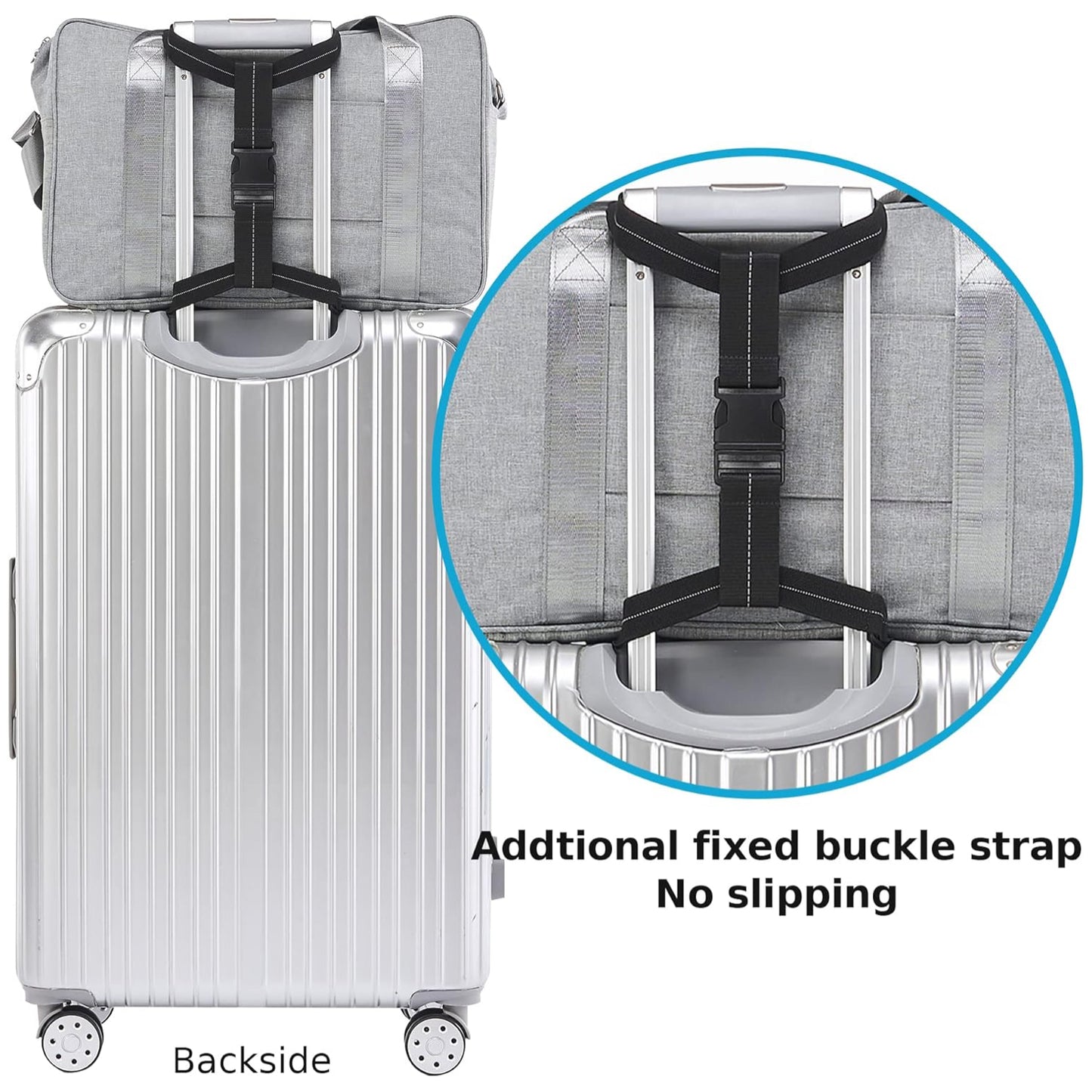 Luggage Reflective Bungee Strap