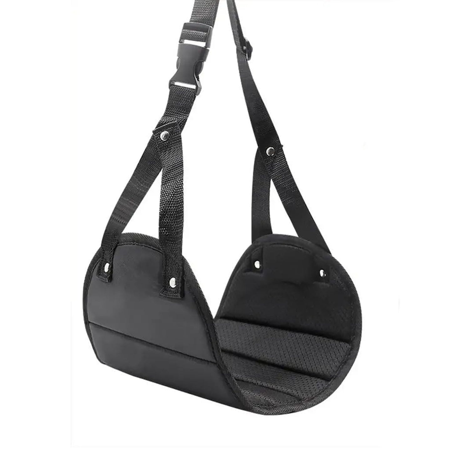 Portable Comfy Travel Footrest Hammock, Relax your Feet for Long Trips or Work