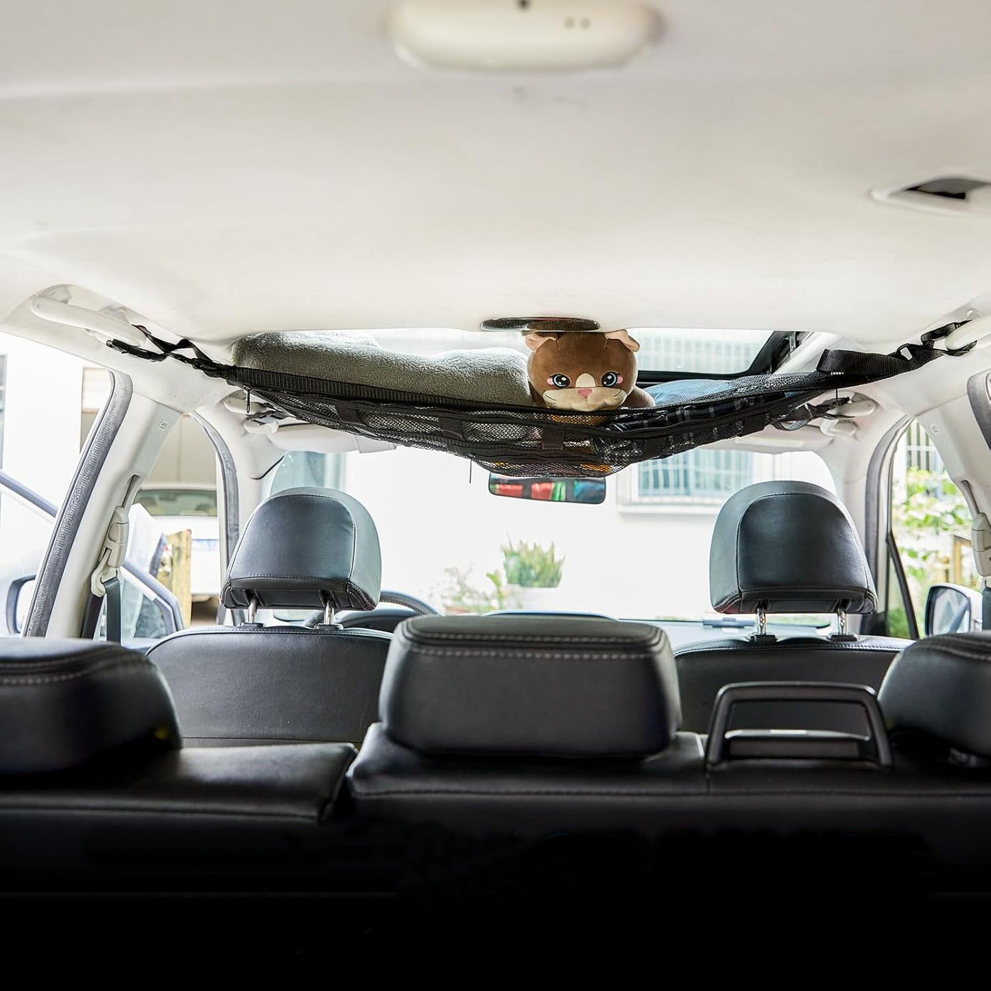 Double-Layer Adjustable  Mesh Car Roof Organizer