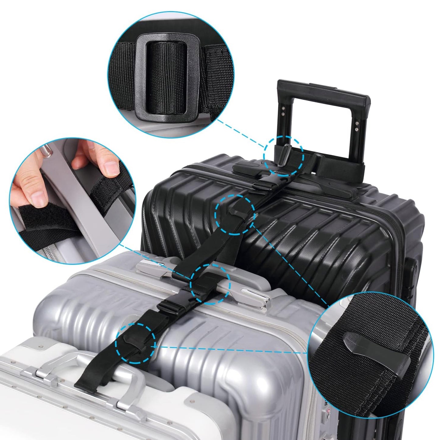 Luggage Connector Straps