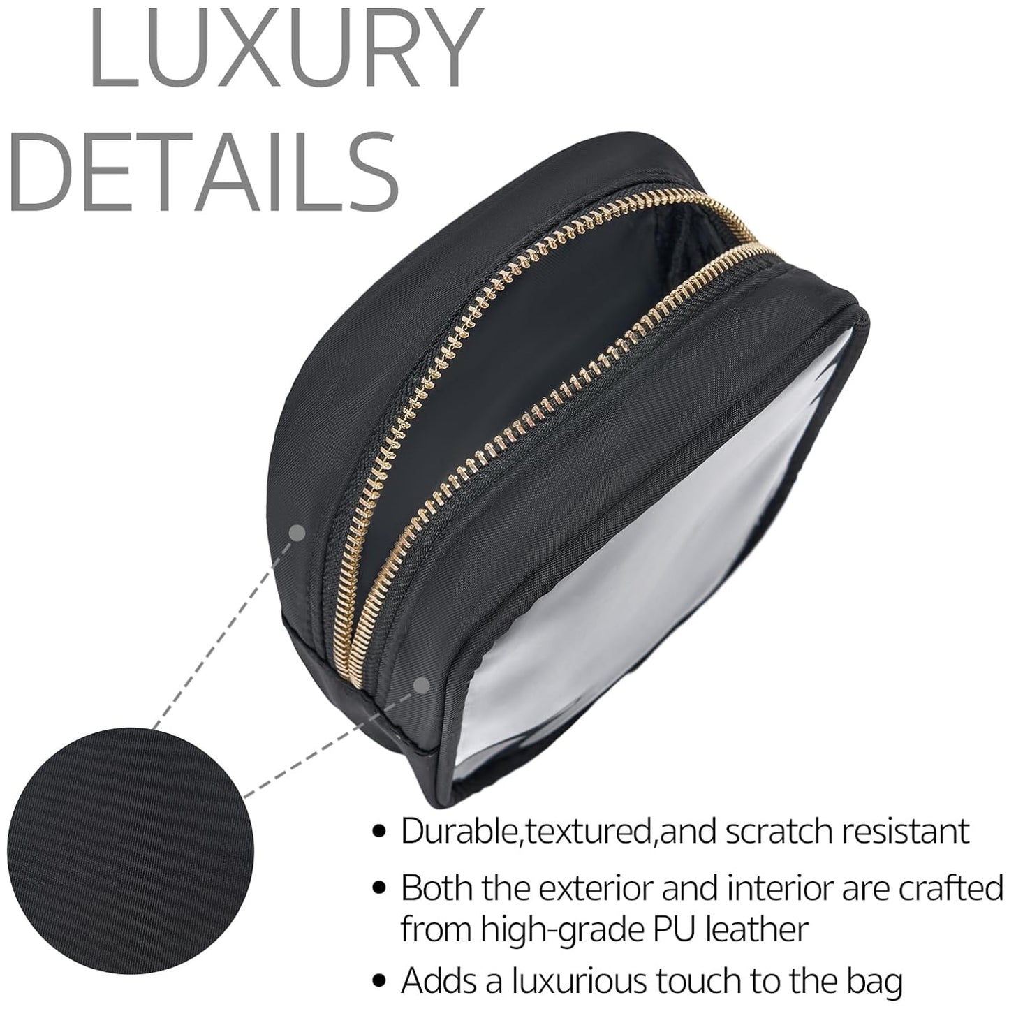 Mini Transparent Cosmetic Organizer Bag