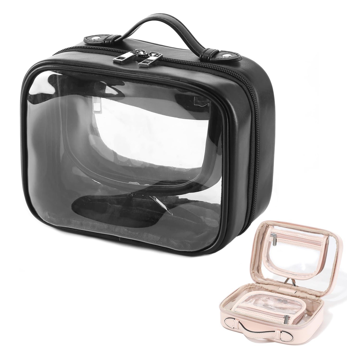 Multi-pockets Clear Travel Bag for Toiletries