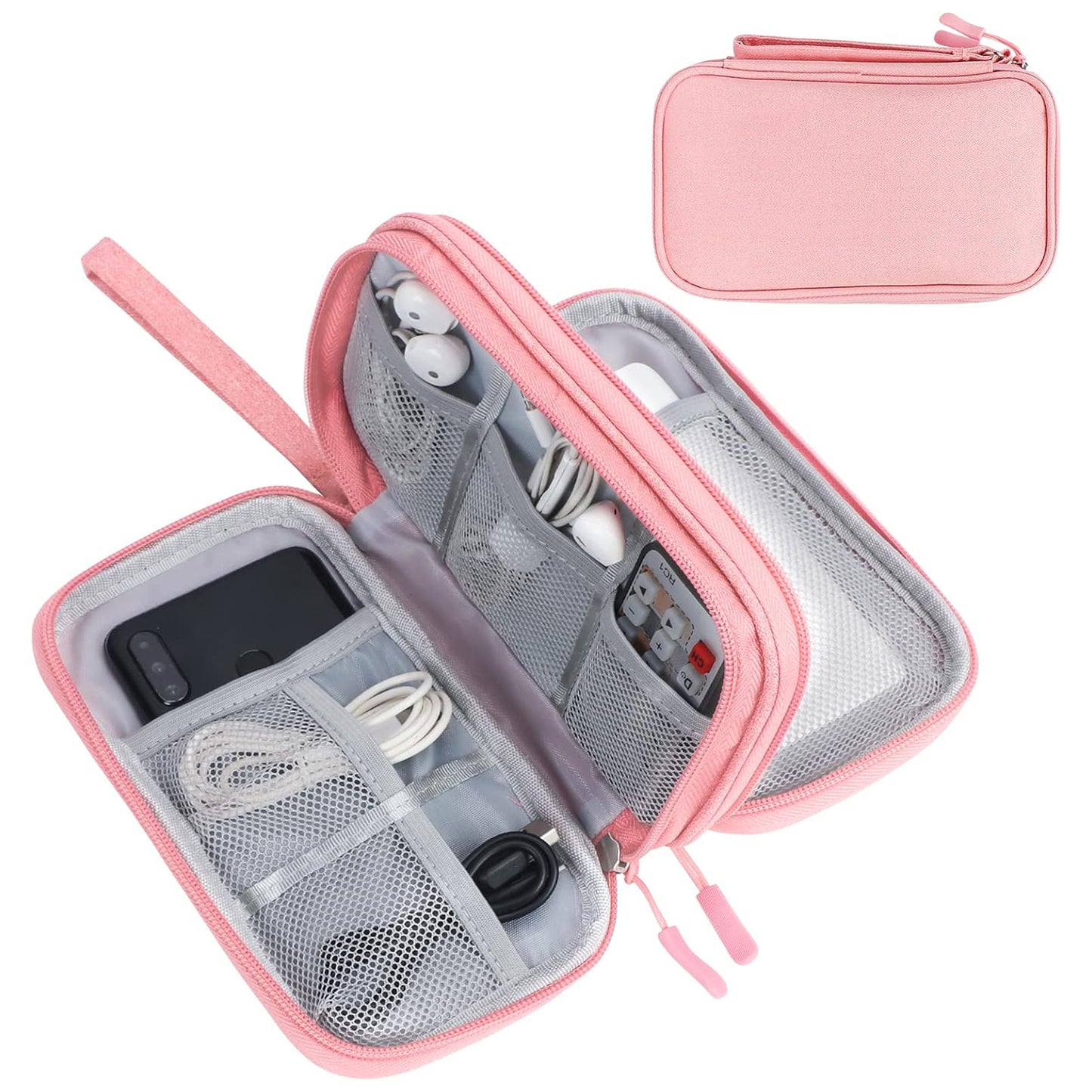 Waterproof 2-Layers Travel Electronic Organizer Bag