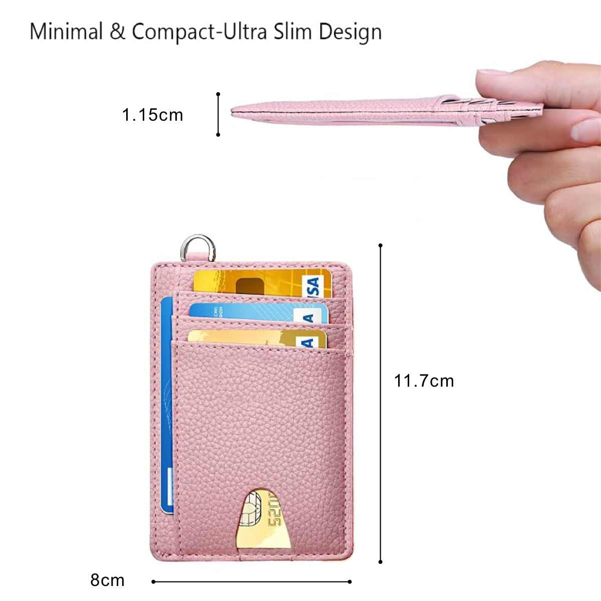 RFID Blocking Slim Minimalist Pocket Wallet