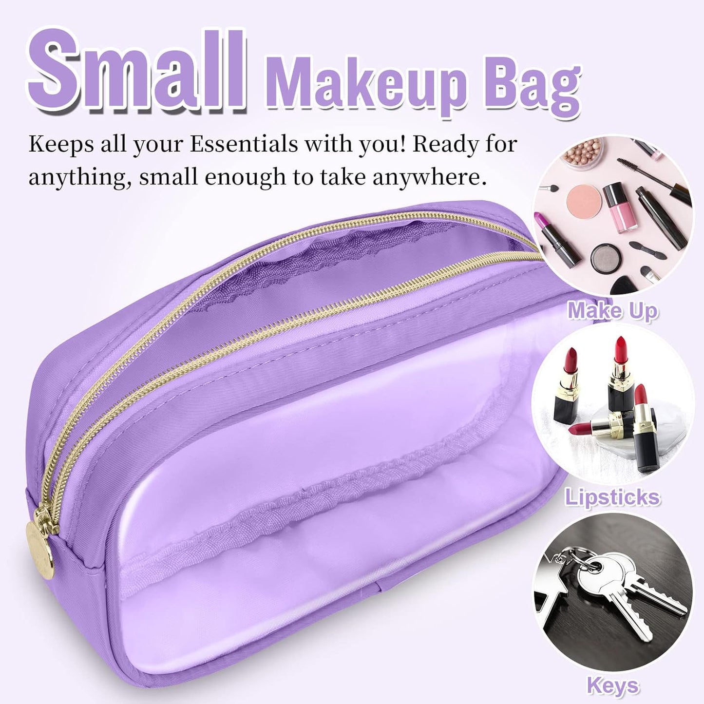 Waterproof Transparent Makeup Organizer Pouch