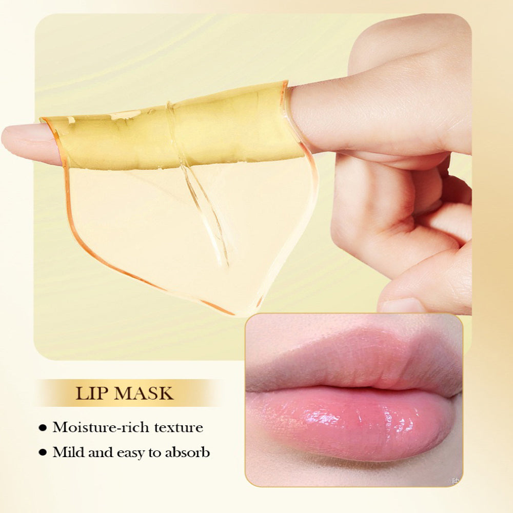 Lip Masks & Under Eye Patches, Moisturizing Lip and Eye Mask, 10 PCS