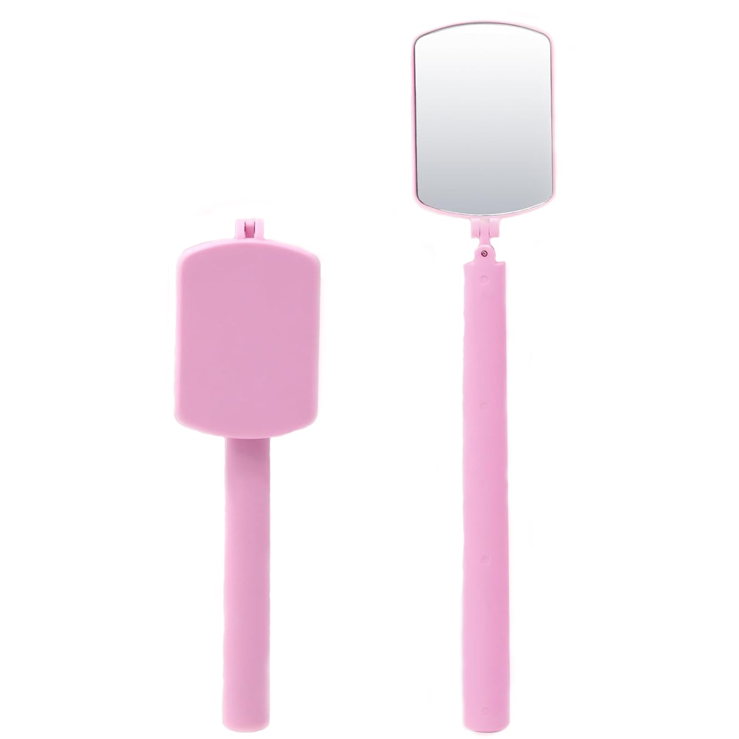 Portable 270° Rotation Flexible Large Square Lash Mirror