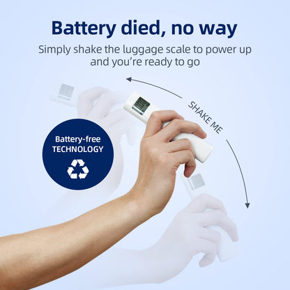 Cantar electronic portabil pentru bagaje fara baterie