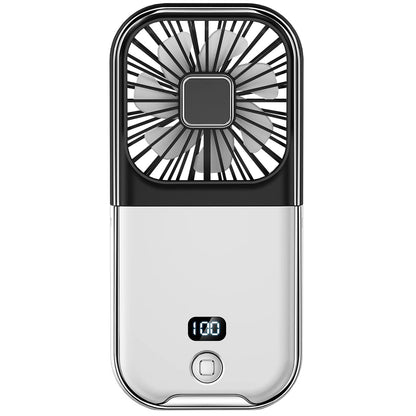 5 In 1 Multi-purpose  Foldable Handheld Fan