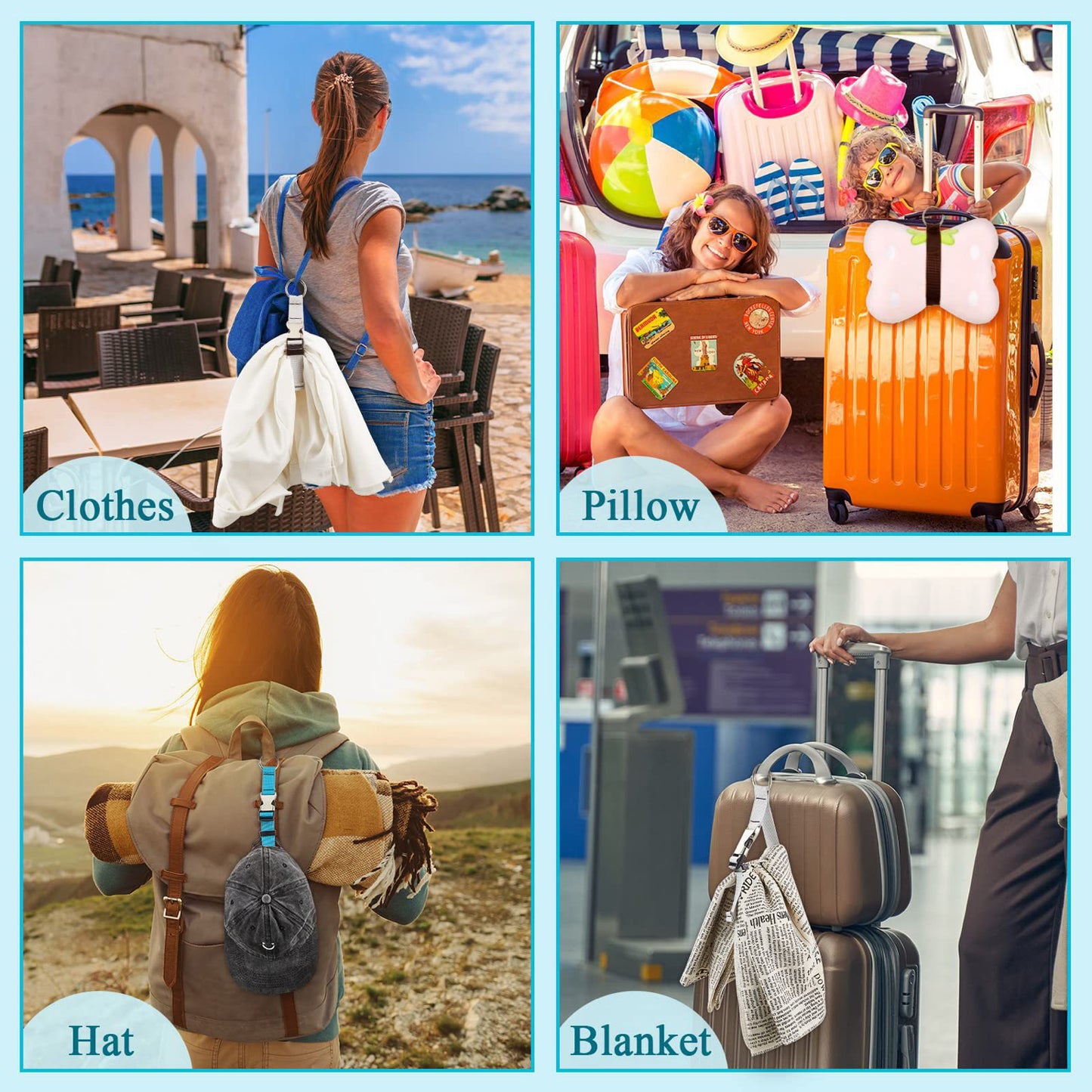 Add-A-Bag Curele pentru bagaje rezistente