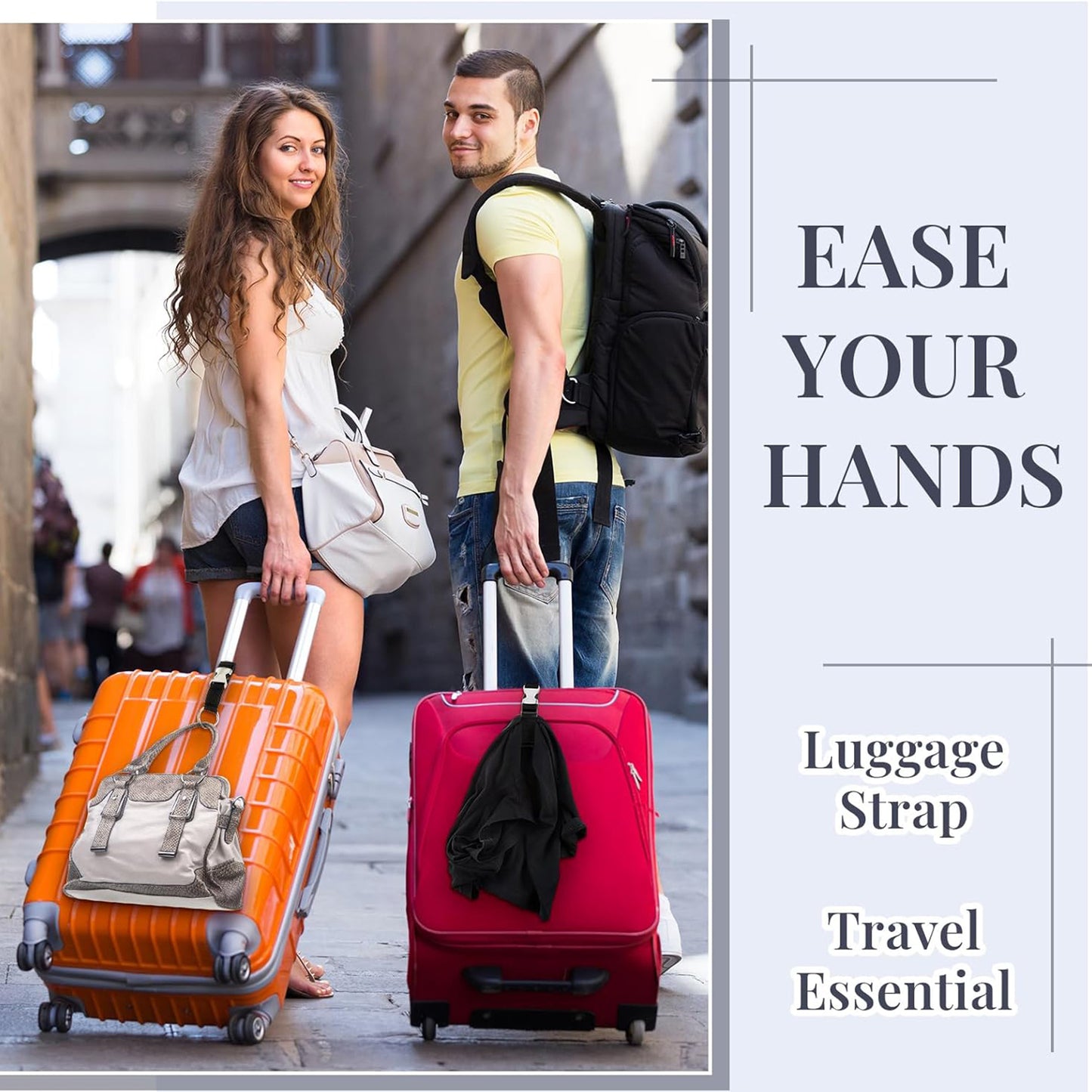 Add-A-Bag Curele pentru bagaje rezistente