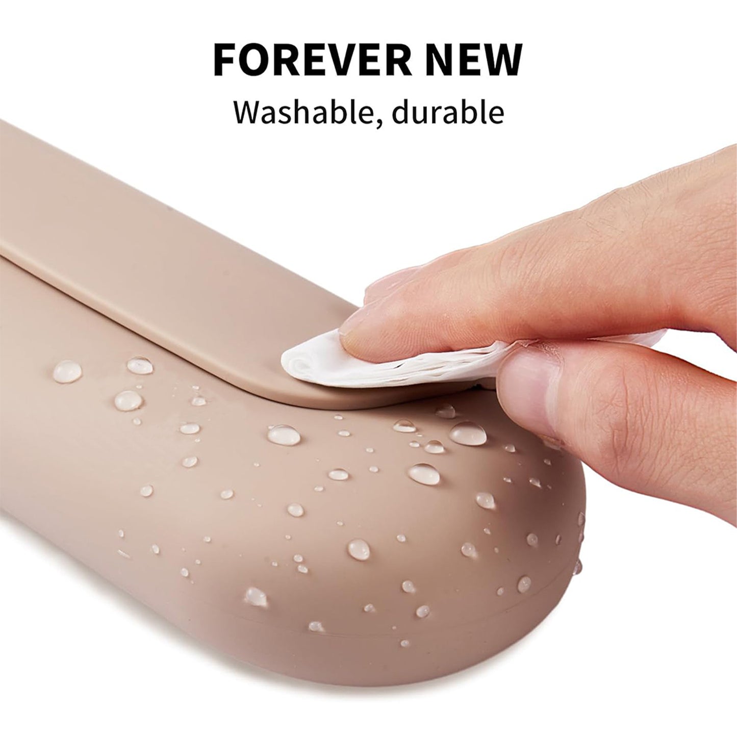 Organizator portabil de perii cosmetice din silicon