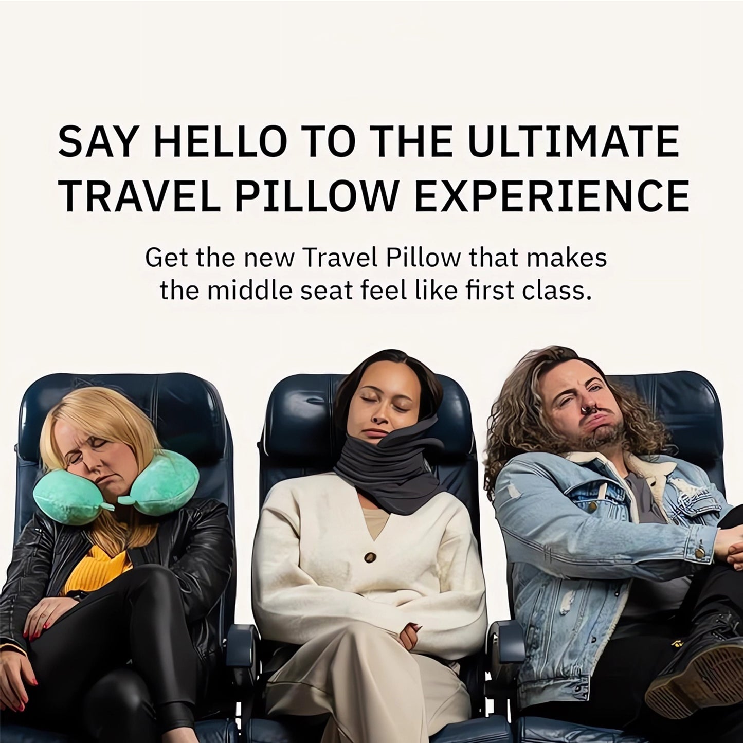 Soft Travel Scarf Pillow, Neck and Shoulder Support