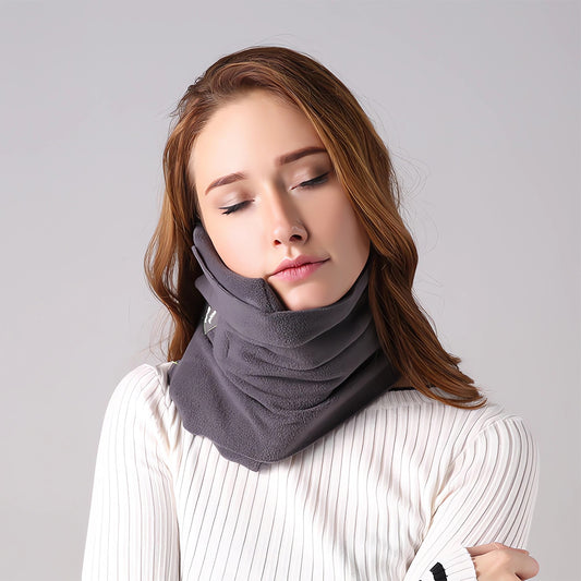 Soft Travel Scarf Pillow, Neck and Shoulder Support