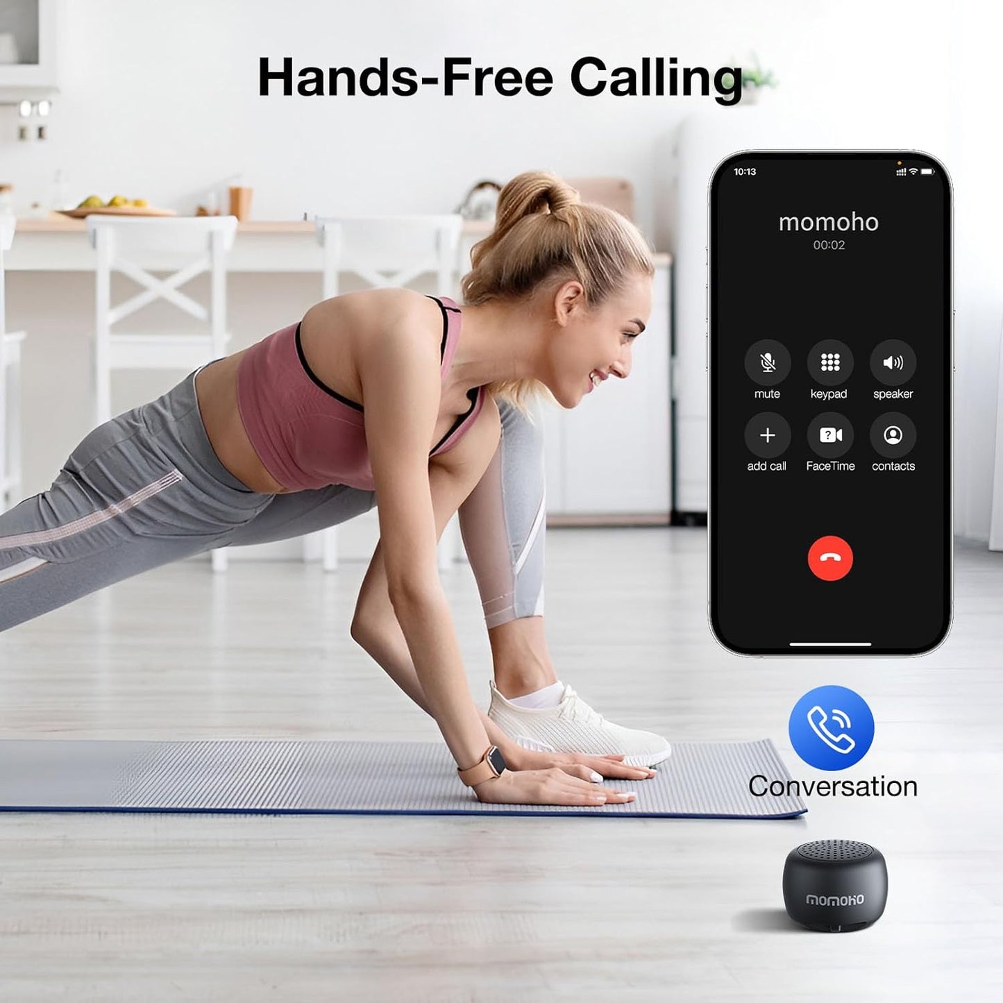 Mini Multi-Functional TWS Pairing Bluetooth Speaker