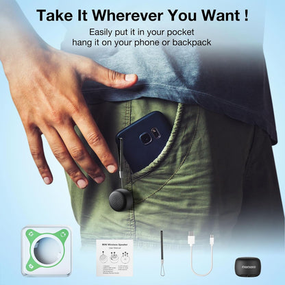 Mini Multi-Functional TWS Pairing Bluetooth Speaker