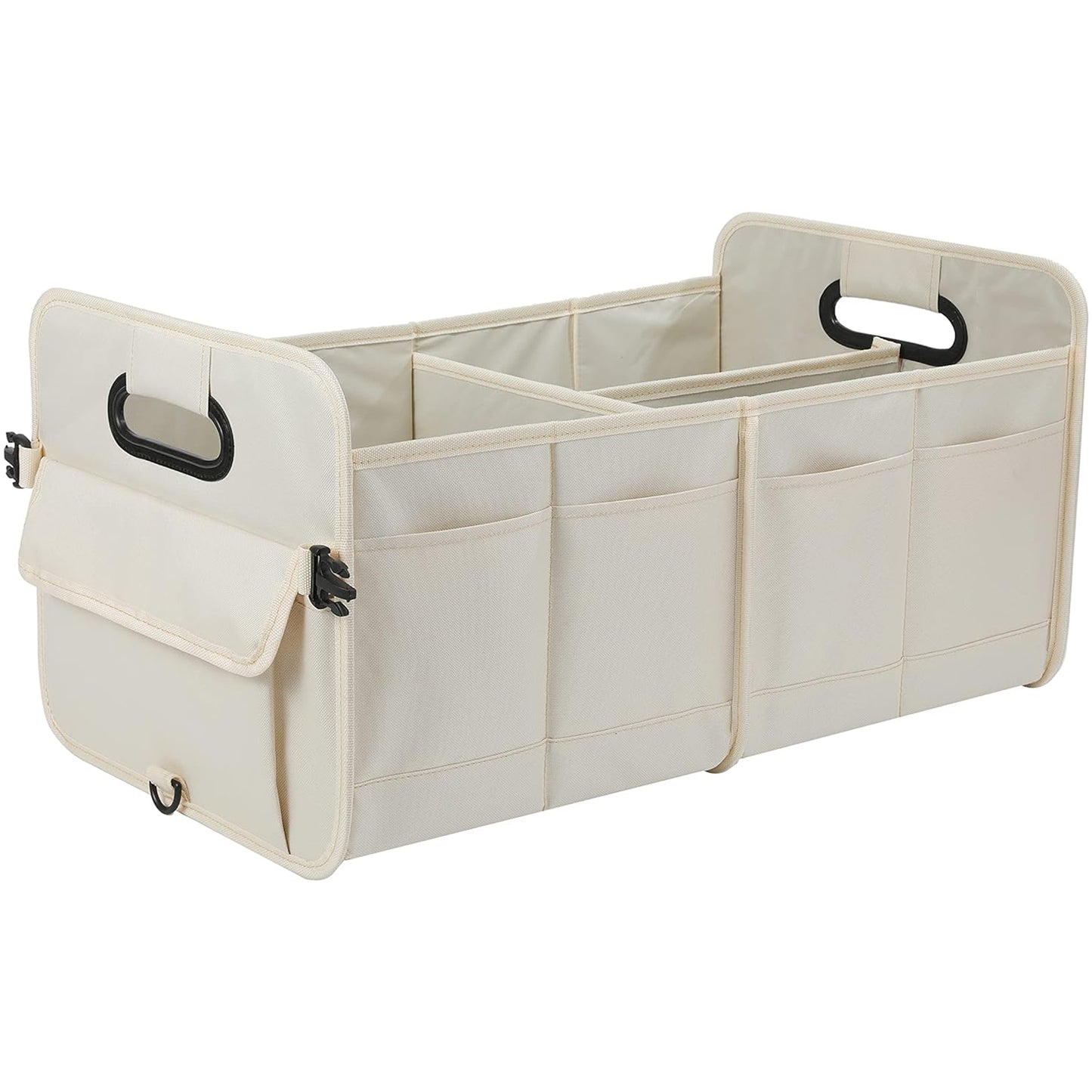Multi-Compartment Foldable Car Trunk Storage Organizer