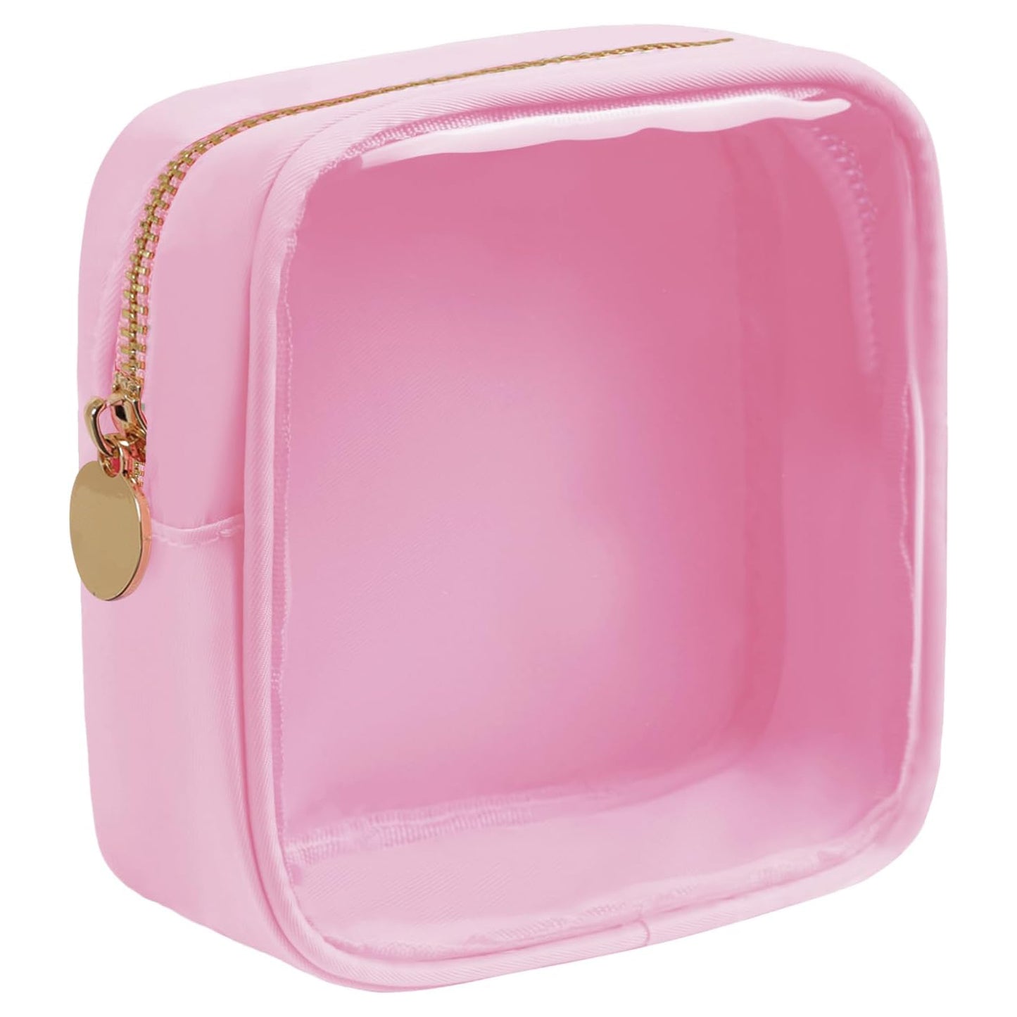 Mini geanta transparenta pentru organizarea produselor cosmetice