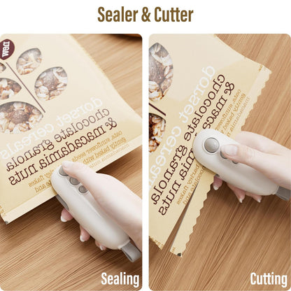 Mini Rechargeable Bag Sealer with Cutter
