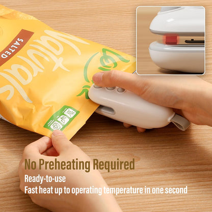 Mini Rechargeable Bag Sealer with Cutter